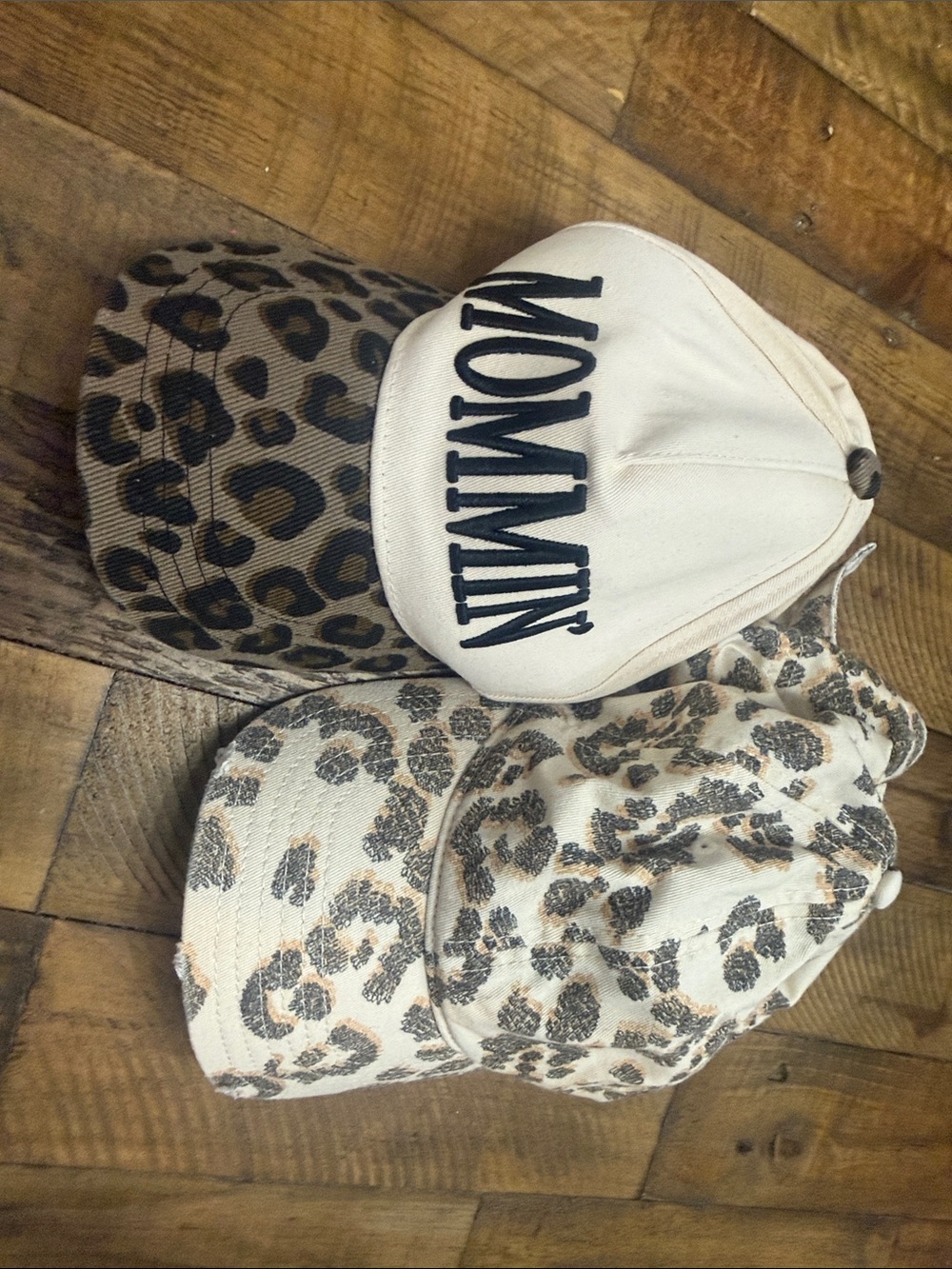 aerie Cream/Beige Leopard-Print Hat